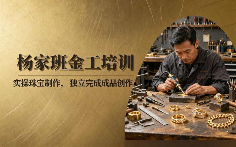 杨家班特色打金(金工)系统教学培训课程