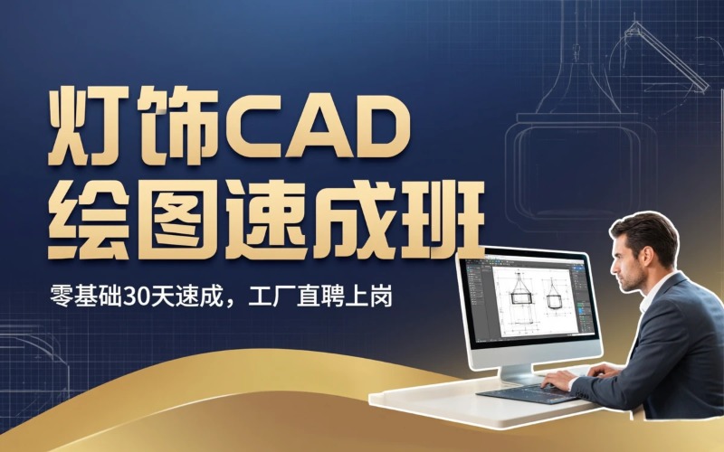 中山AutoCAD灯饰绘图员培训课程