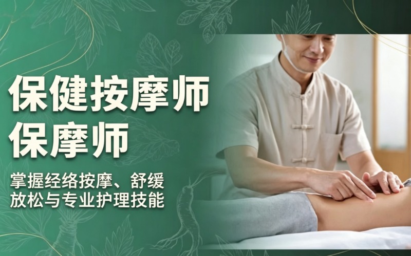 东莞保健按摩师培训课程