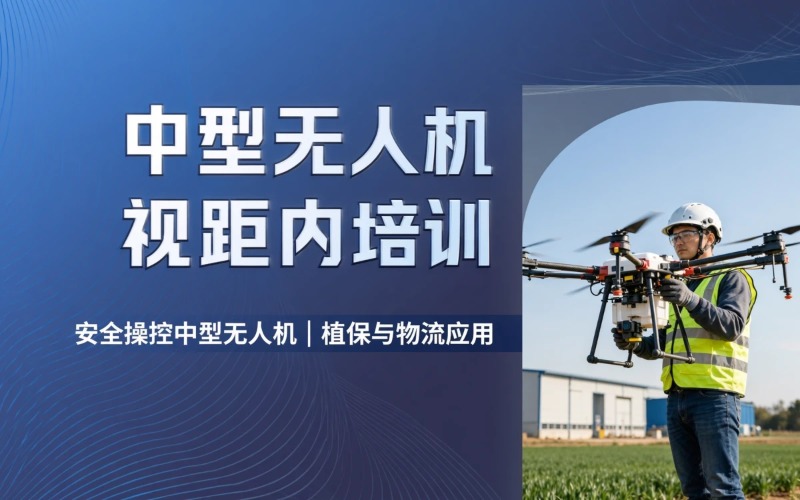 徐州中型无人机视距内驾驶员培训课程