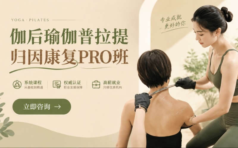 济南瑜伽普拉提归因康复PRO班