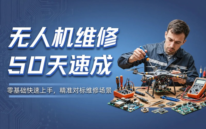 赣州无人机级维修50天培训课程