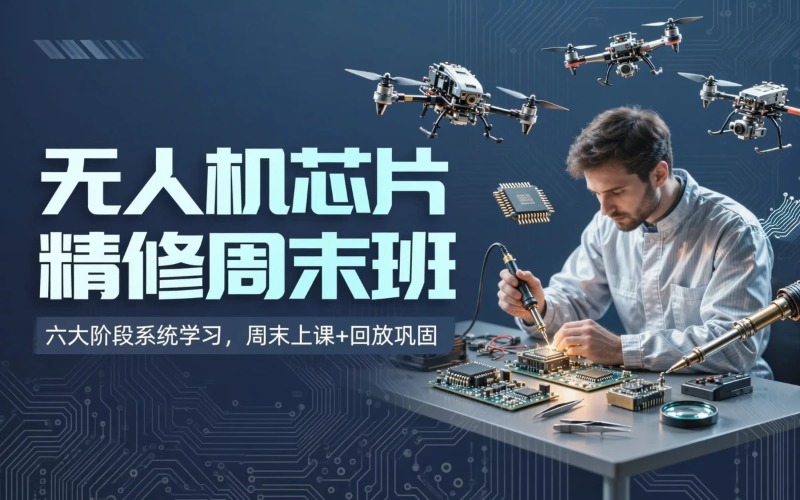 深圳云匠智修无人机芯片精修周末班