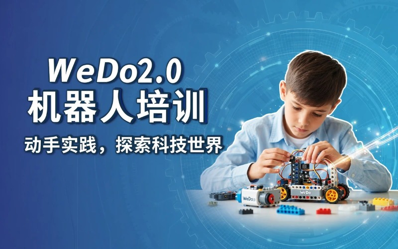 西安WeDo 2.0机器人培训课程