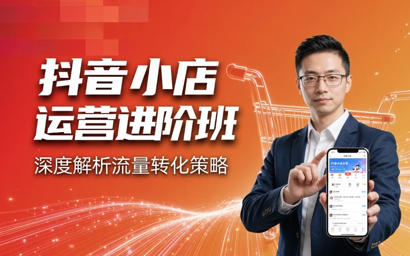 抖音小店运营进阶培训班