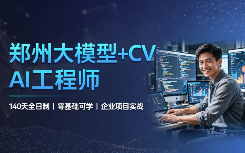 郑州大模型+CV方向AI算法工程师培训班