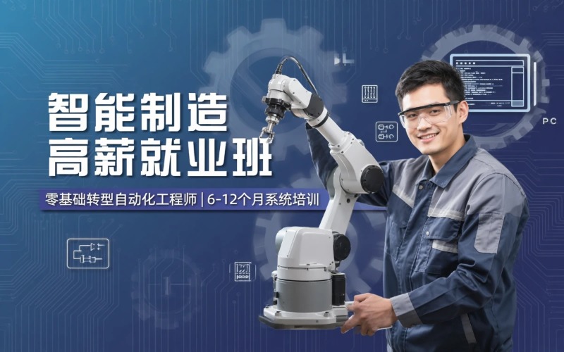 东莞PLC智能制造高薪就业班