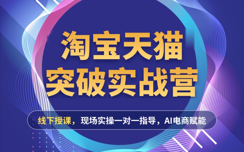 杭州天猫/淘宝突破实战营