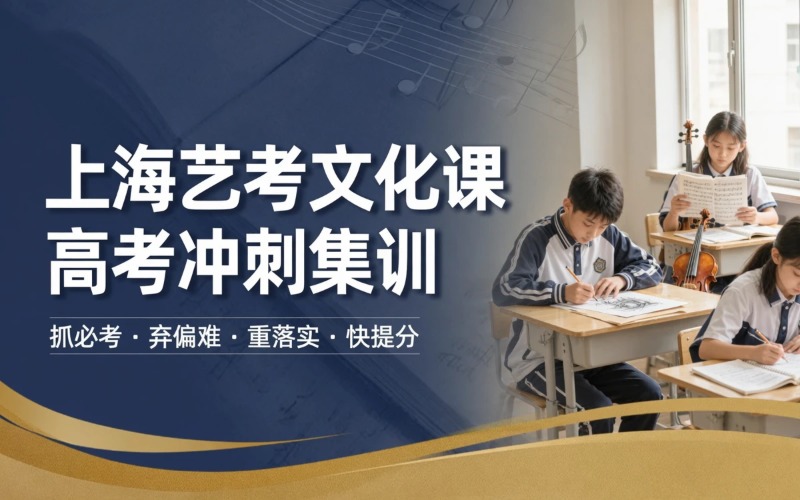 上海艺考文化课高考冲刺集训课程