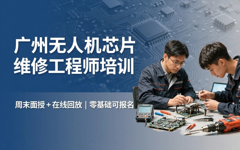 广州全域无人机芯片级维修工程师培训班