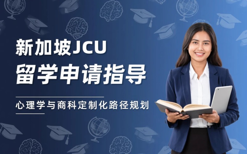 新加坡JCU心理学商科留学申请指导课程