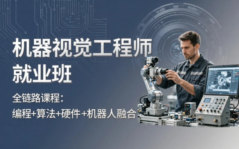 天津机器视觉工程师就业班