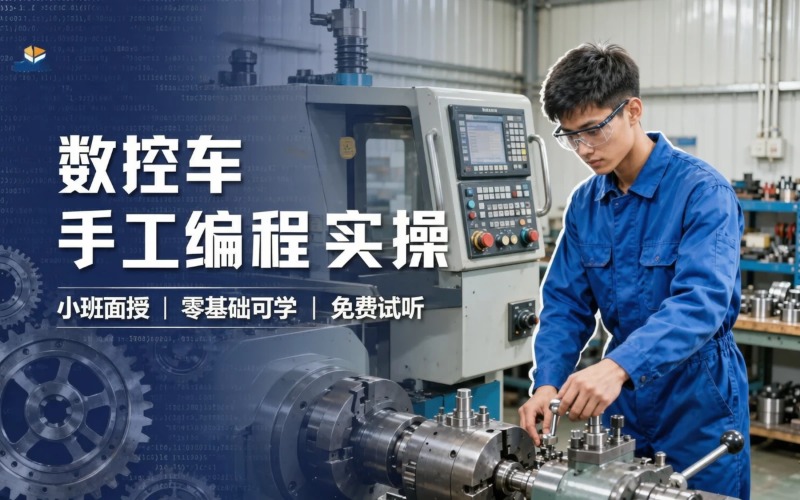 济南数控车床手工编程与操机实操课程