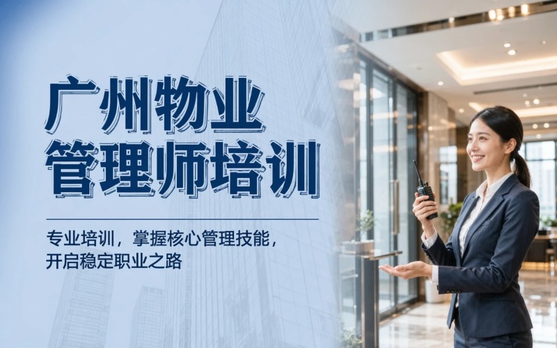 广州物业管理师课程培训班