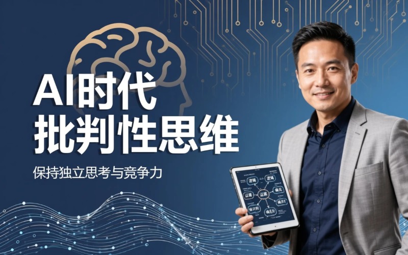 MIT教授AI时代批判性思维分享课