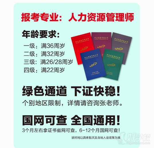 重庆企业人力资源管理等级考证培训