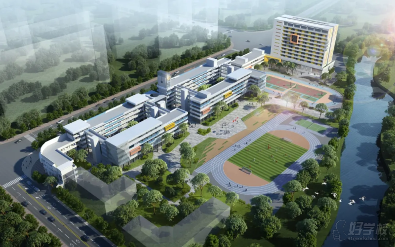 学校全景（海珠校区）